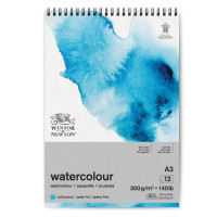 Winsor&Newton Blok akwarelowy A3 300g 12 arkuszy Spirala Cold Pressed