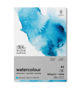Winsor&Newton Blok akwarelowy A3 300g 12 arkuszy Cold Pressed