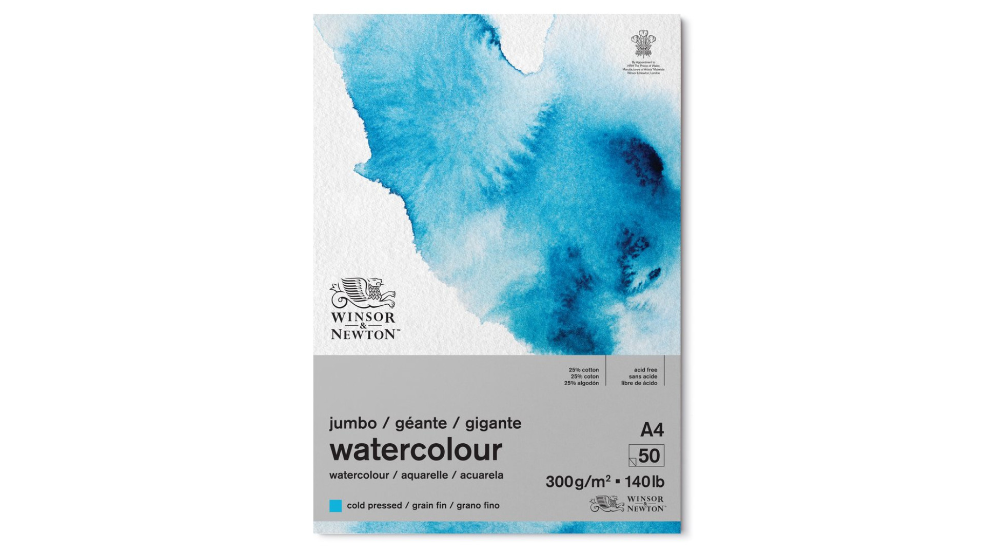Winsor&Newton Blok akwarelowy A4 300g 50 arkuszy Cold Pressed