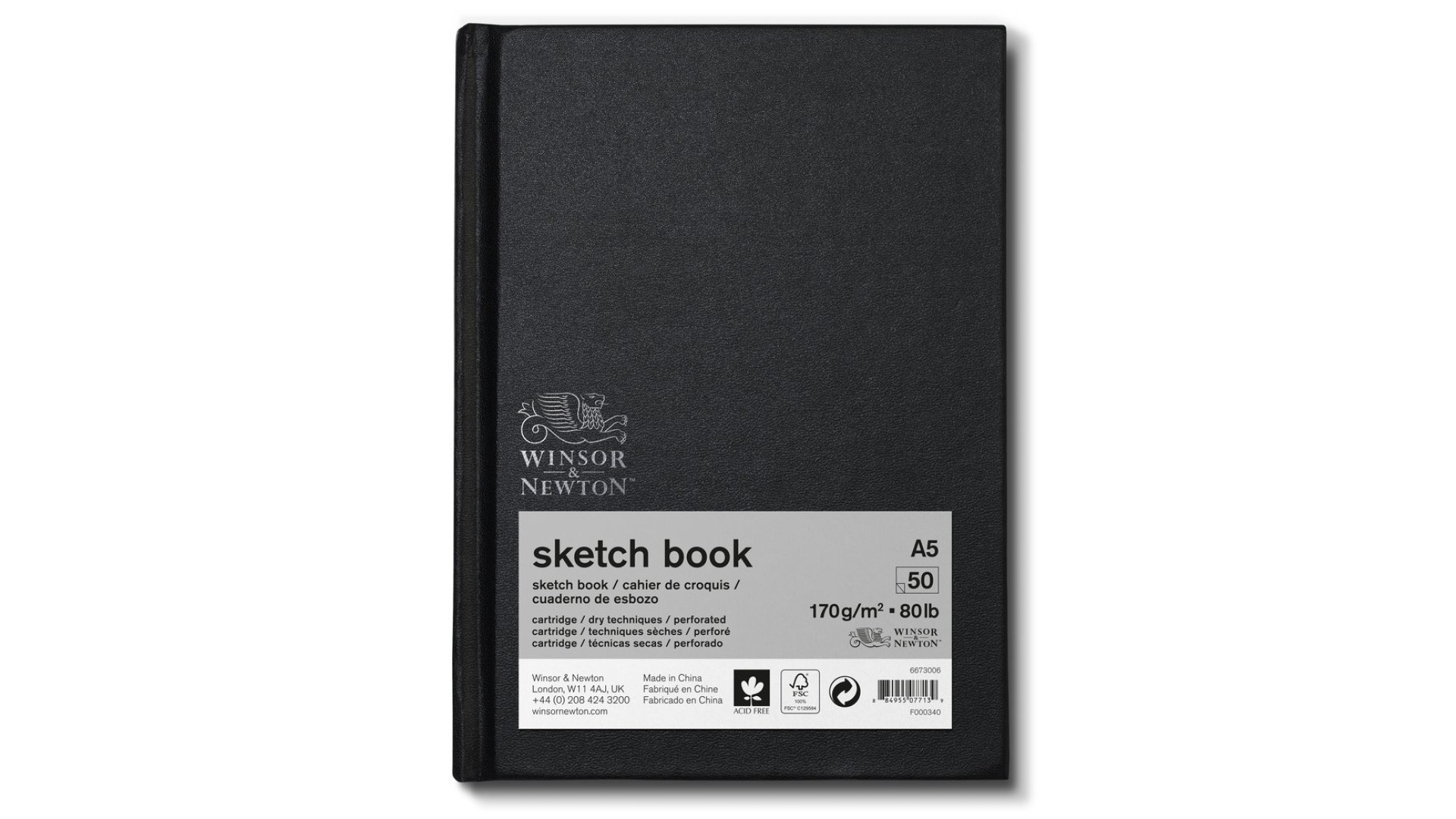 Winsor&Newton Sketch Book 170g A5 50 sheets