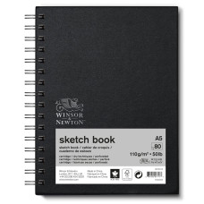 Winsor&Newton Sketch Book 110g A5 80 arkuszy Spirala