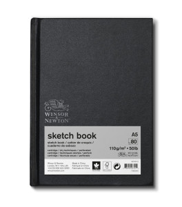 Winsor&Newton Sketch Book 110g A5 80 sheets