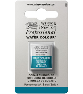 Winsor&Newton Professional Water Colour Half pan Cobalt Turquoise