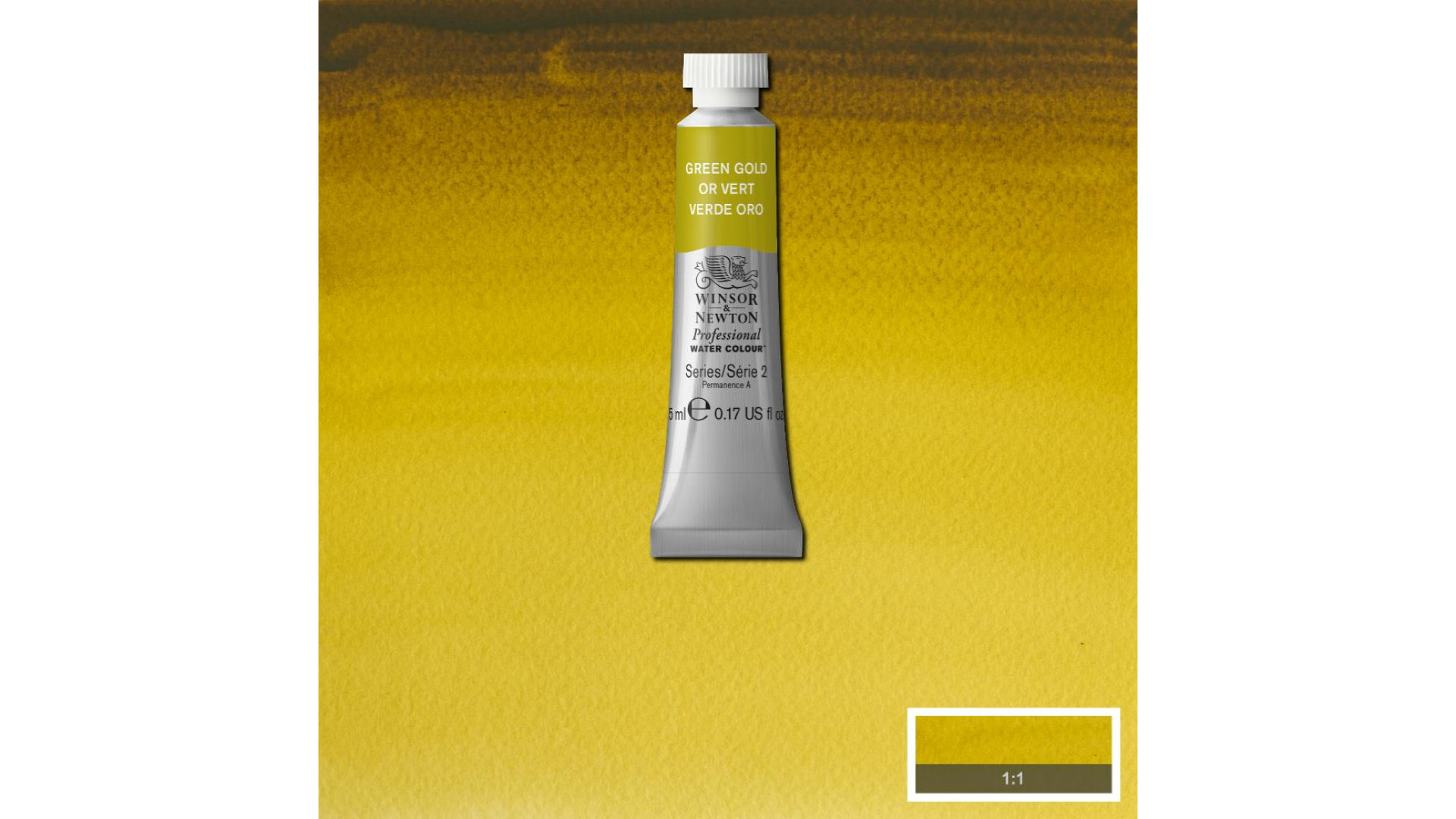 Winsor&Newton Professional Water Colour 5ml Green Gold