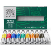 Winsor&Newton Winton Oil Colour Tube Set 10x21ml