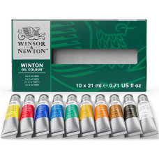 Winsor&Newton Winton Oil Colour Tube Set 10x21ml