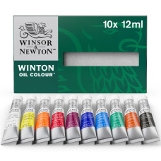 Winsor&Newton Winton Oil Colour 10x12ml Beginners set