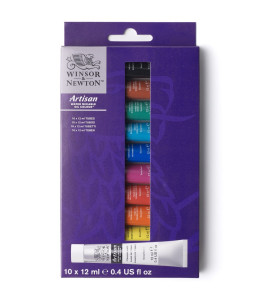 Winsor&Newton Artisan Water Mixable Oil Colour 10x12ml Beginners set