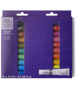 Zestaw farb olejnych wodnych Winsor&Newton Artisan 20 x 12 ml