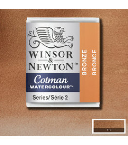 Winsor&Newton Cotman Water Colour Half pan Bronze