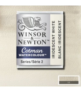 Winsor&Newton Cotman Water Colour Half pan Iridescent White
