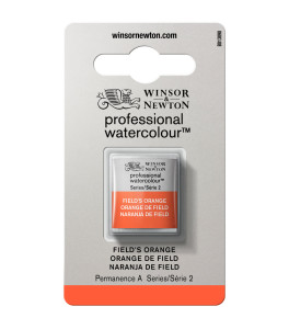 Winsor&Newton Farba akwarelowa Professional Field's Orange, półkostka