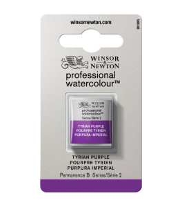 Winsor&Newton Farba akwarelowa Professional Tyrian Purple, półkostka