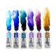 Zestaw akwareli Winsor&Newton Professional – Granulating Set 6 x 5 ml