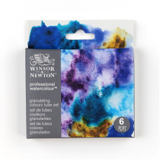 Zestaw akwareli Winsor&Newton Professional – Granulating Set 6 x 5 ml