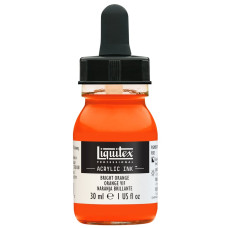 Liquitex Tusz Akrylowy 30ml Bright Orange