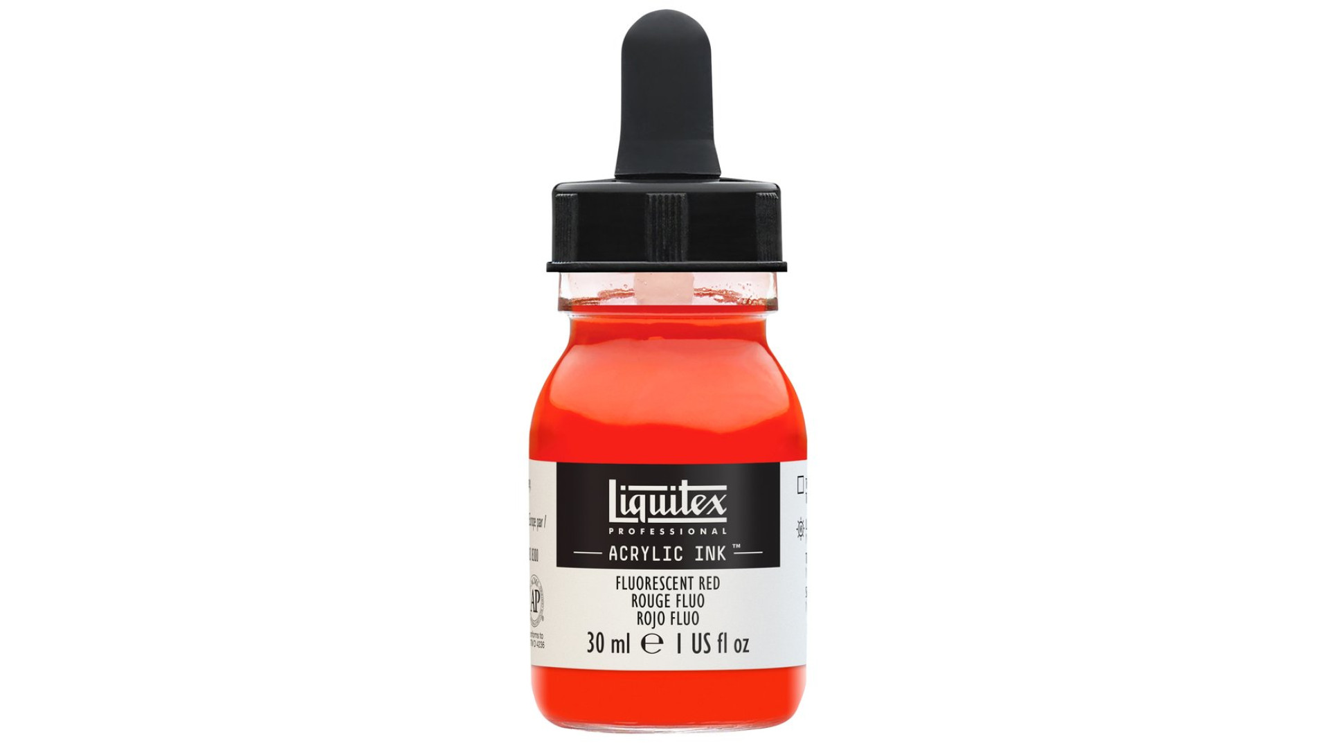 Liquitex Tusz Akrylowy 30ml Fluorescent Red