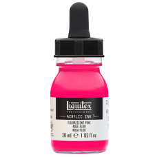 Liquitex Tusz Akrylowy 30ml Fluorescent Pink