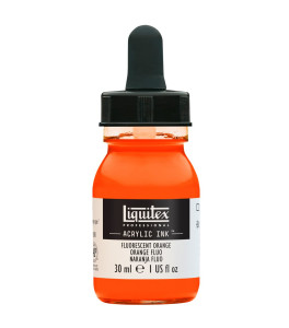 Liquitex Professional Acrylic Ink 30ml Fluorescent Orange