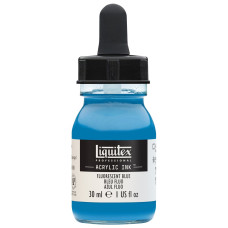 Liquitex Tusz Akrylowy 30ml Fluorescent Blue