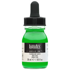 Liquitex Tusz Akrylowy 30ml Fluorescent Green