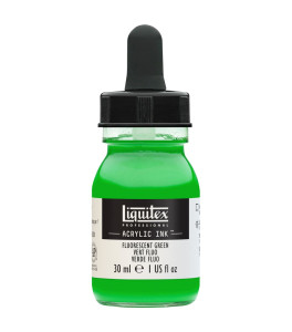 Liquitex Tusz Akrylowy 30ml Fluorescent Green
