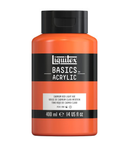 Farba akrylowa Liquitex Basics Color 400ml 510 Cadmium Red Light Hue