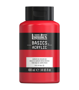 Liquitex Basics Colour 400ml Pot 151 Cadmium Red Medium Hue