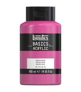 Liquitex Basics Colour 400ml Pot 500 Medium Magenta
