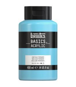 Liquitex Basics Colour 400ml Pot 770 Light Blue Permanent