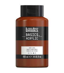 Farba akrylowa Liquitex Basics Color 400ml 127 Burnt Sienna