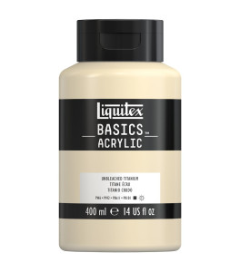 Liquitex Basics Colour 400ml Pot 434 Unbleached Titanium