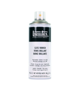 Liquitex Spray Varnish Gloss 400 ml – Gloss Clear Spray Varnish