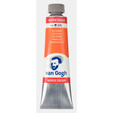 Van Gogh Acrylic Colour Tube 40 ml Azo Orange 276