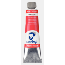 Van Gogh Acrylic Colour Tube 40 ml Quinacridone Rose 366