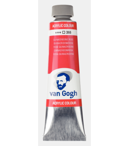 Farba Akrylowa Van Gogh, 40 ml Quinacridone Rose 366