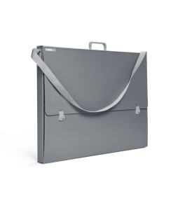 Leniar Drawing Folder B2 (730 x 520 x 50 mm), Gray