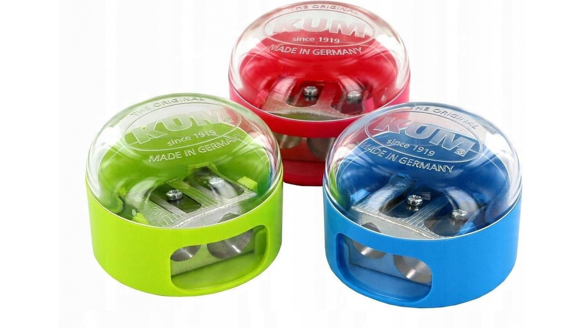 KUM Temperówka podwójna z pojemnikiem 208 K2