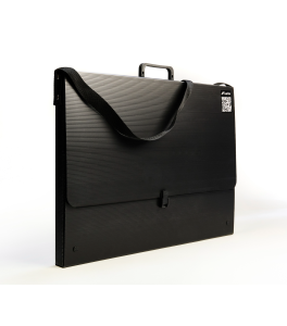Leniar Drawing Folder A3 (435 x 315 x 30 mm), Black