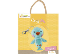 Clairefontaine Zestaw do Szycia Breloka Ptaszek Nina