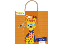 Clairefontaine Zestaw do Szycia Breloka Żyrafa Pedro