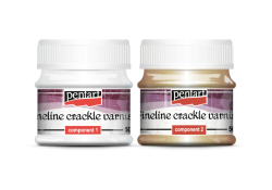 Pentart Werniks do Spękań Fineline Dwuskładnikowy 2 × 50 ml