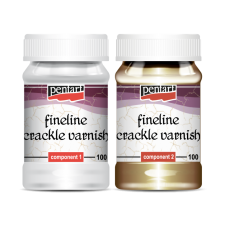Pentart Werniks do Spękań Fineline Dwuskładnikowy 2 × 100 ml