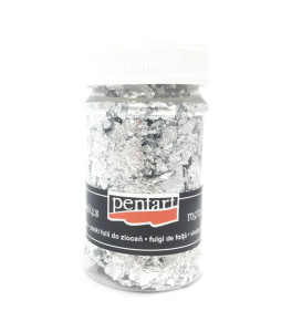 Pentart Silver Metal Flakes 100 ml (1 g)