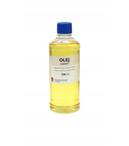 Kruszpol Linseed oil 500 ml for oil painting medium