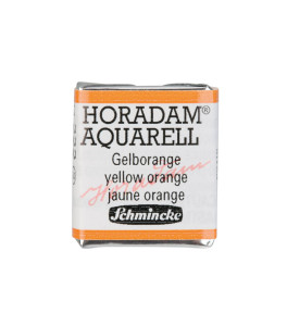 Watercolour paint Schmincke Horadam Aquarell yellow orange 222
