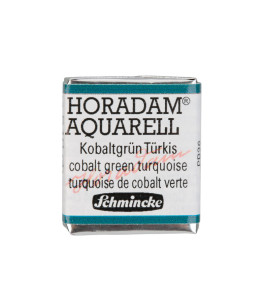 Watercolour paint Schmincke Horadam Aquarell cobalt green turquoise 510