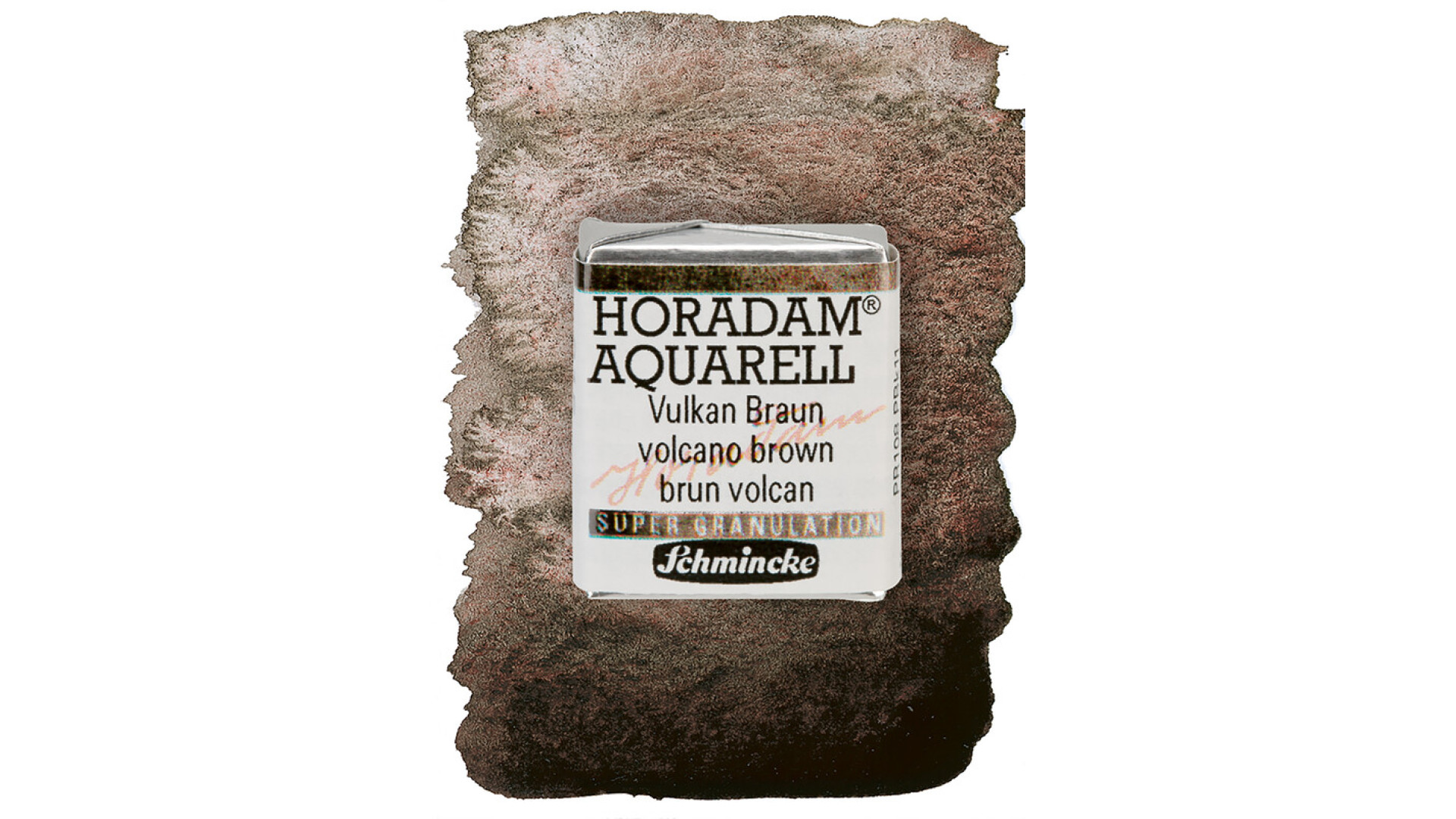 Watercolour paint Schmincke Horadam Aquarell volcano brown 915