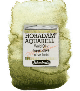 Farba akwarelowa Schmincke Horadam Aquarell las oliwkowy 941