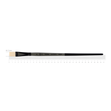 Synthetic Flat Brush TERRA 1608F №8 Long Handle ROSA